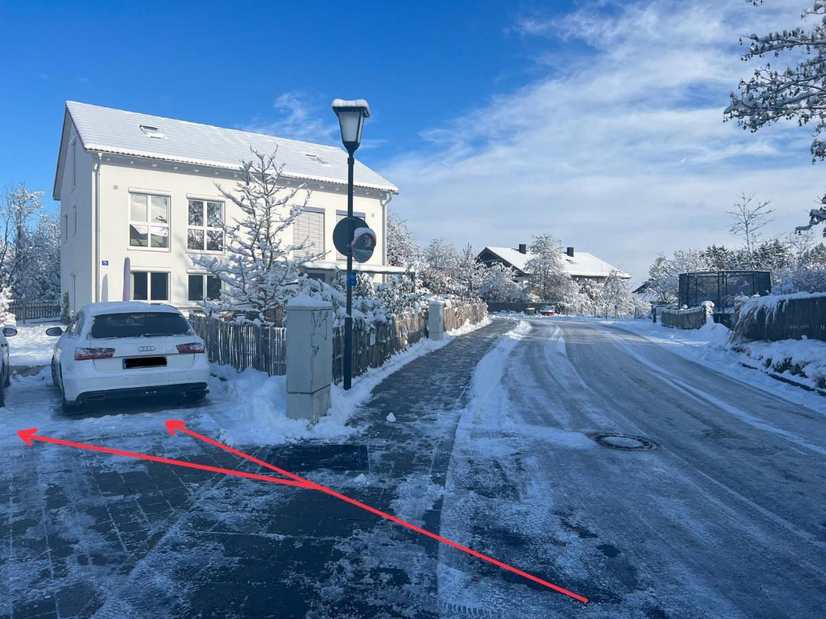 Liboria: Stylisches Haus; Sauna ; 4Min Zum See Seehausen am Staffelsee Kültér fotó